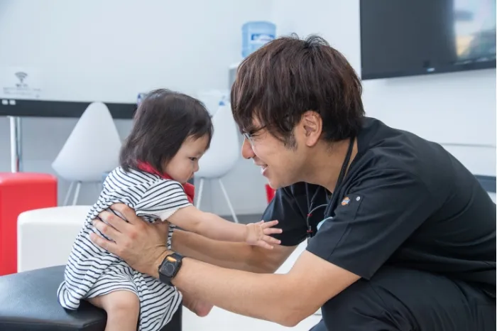 お子さんとのコミュニケーション・信頼関係を大切にしています